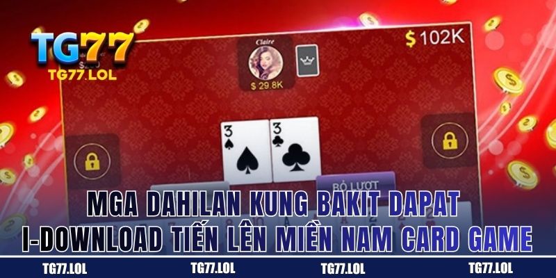 Bakit sulit ang Download Pusoy Dos card game sa TG77